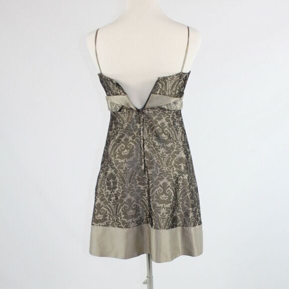 Taupe BCBG MAX AZRIA A-line dress 2 - Picture 7 of 8